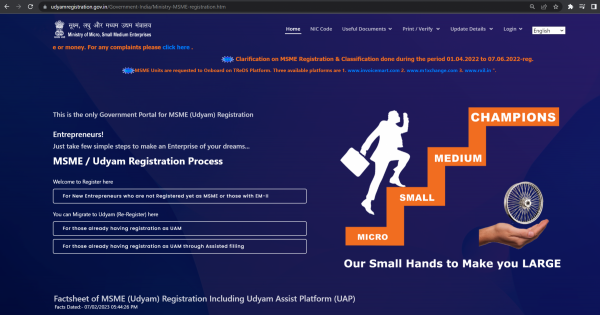 How To Migrate From Udyog Aadhar To Udyam Registration LegalWiz In