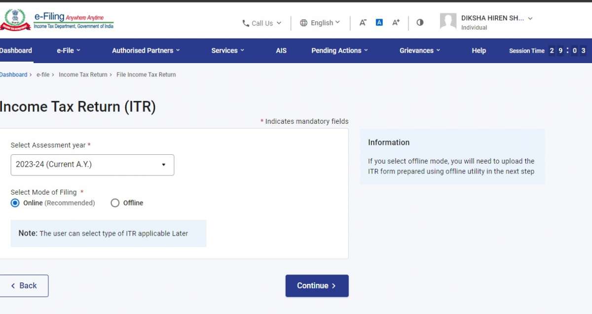 How To File Income Tax Return (ITR) Online For Salaried Employees ...