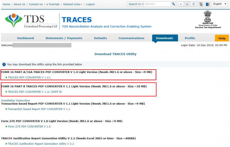 How To Download Form 16? - LegalWiz.in