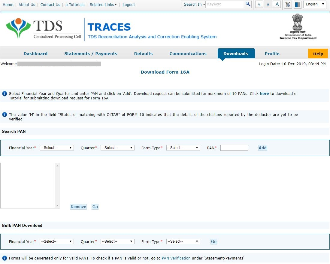 How To Download Form 16? - LegalWiz.in