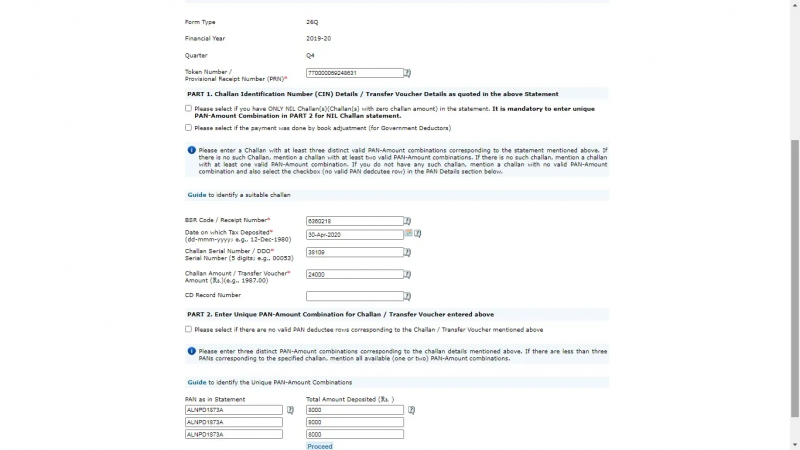 How To Generate Form 16A - LegalWiz.in