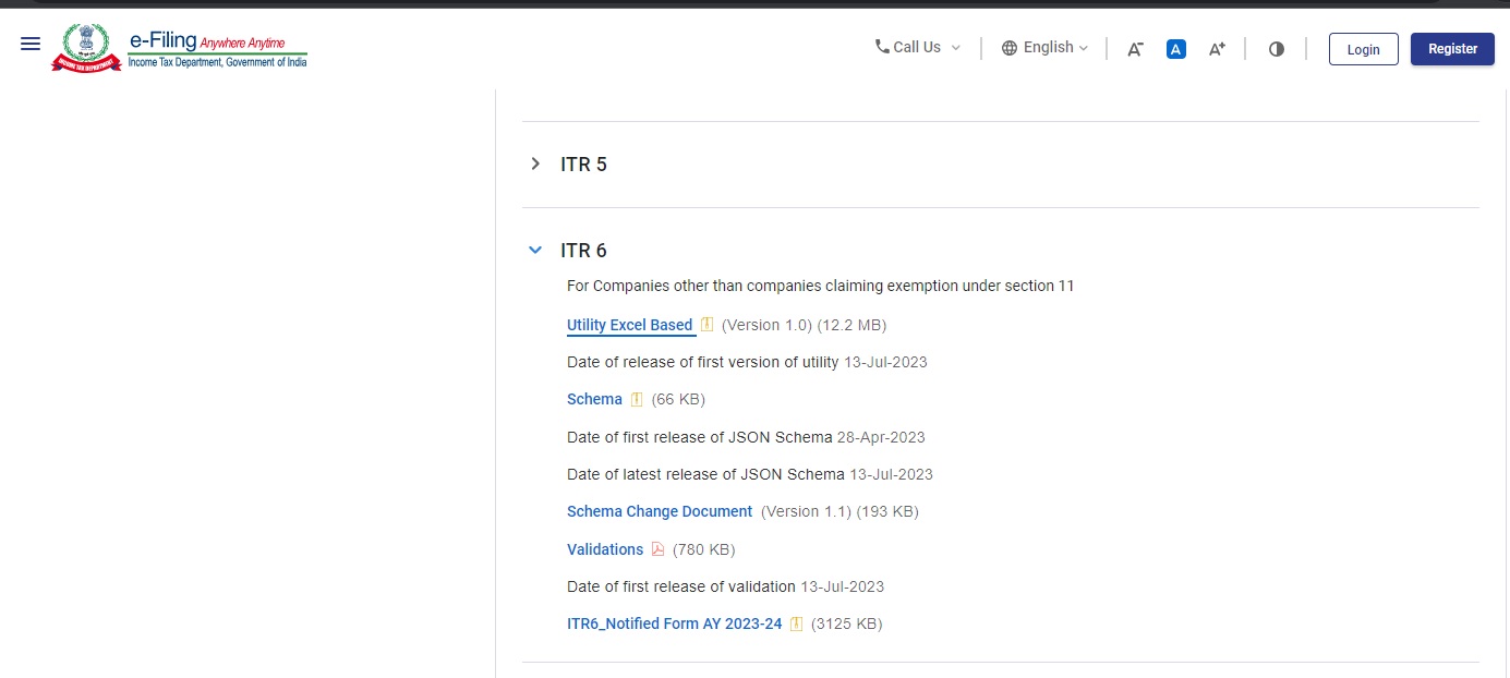 How To File Itr 6 Form Itr 6 Return Filing Process